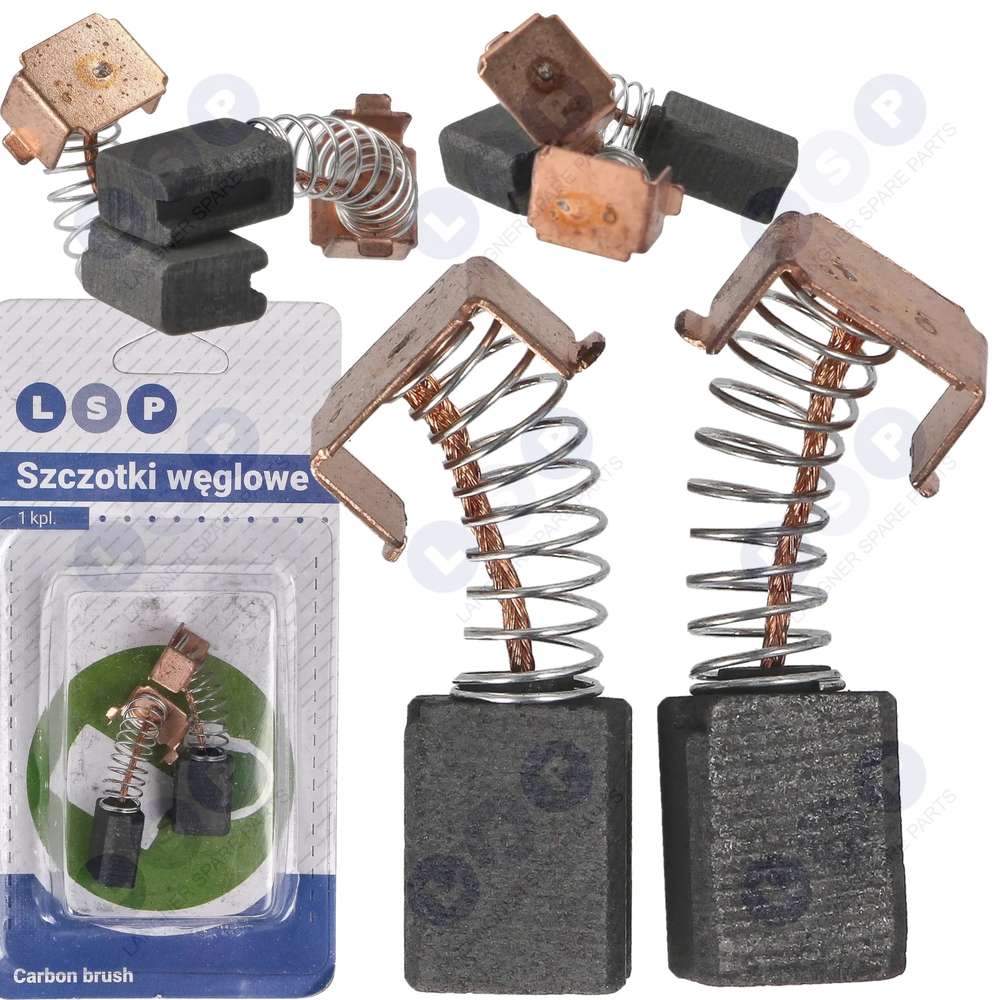 Uhlíkové kefy pre elektrické náradie 5,5x8,5x11 mm univerzálne
